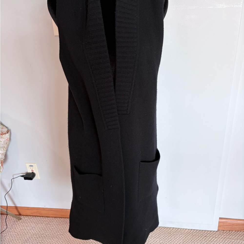 Classiques Entier Charcoal Knit Cardigan cashmere